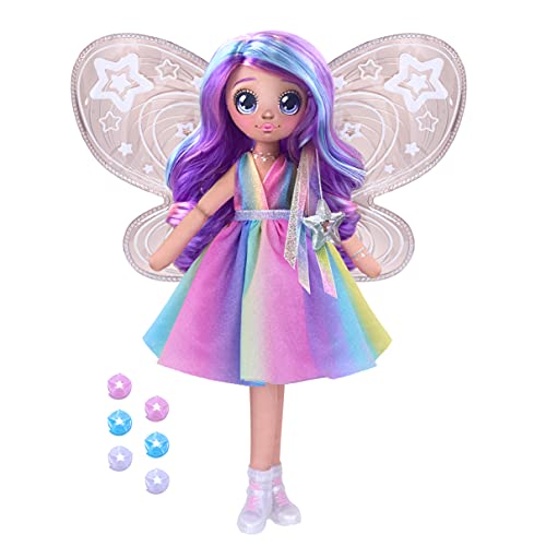 Dream Seekers Light Up Doll Pack – 1pc Toy | Magical Fairy Fashion Doll Stella, Multicolor (13827)