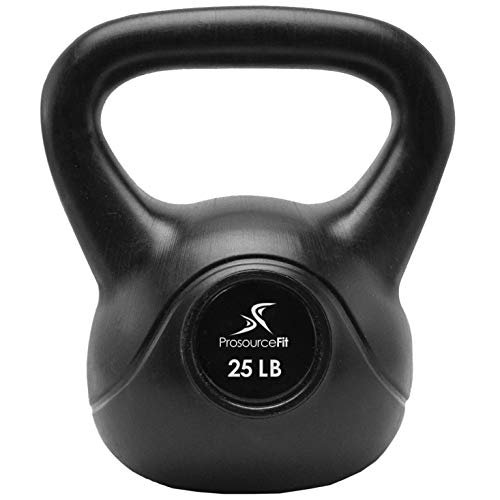 ProsourceFit Vinyl Plastic Kettlebell from 10, 15, 20, 25, 30, and 35 lbs