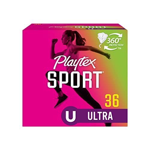 Playtex Sport Tampons, Ultra Absorbency, Fragrance-Free - 36ct