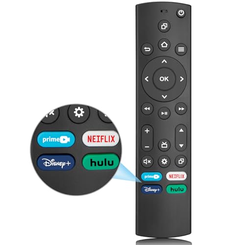Replacement Remote for All Insignia/Toshiba/Pioneer Smart TVs