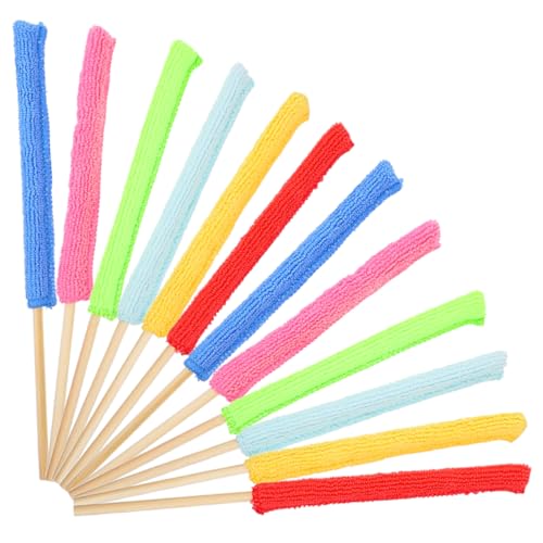 minkissy 12pcs Cleaning Stick Washing Cleaner Air Fittings Glass Mug Cleaner Bottle Brush Knuckle Duster Car Detail Brush Home Accessory Home Accessories Nail Sponge Block