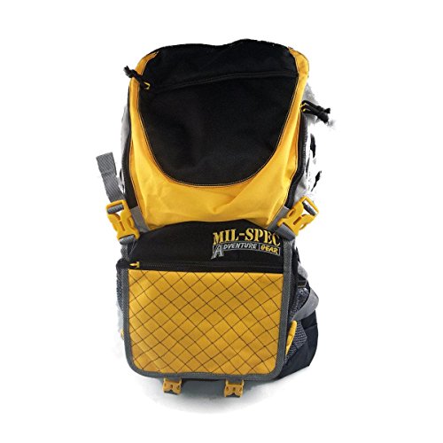 Mil-Spec Adventure Gear Plus MSA02-0308017000 Backpack, Yellow, 28L