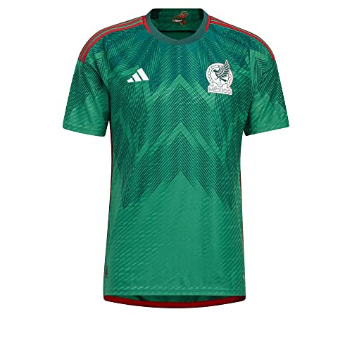 adidas Mexico 22 Home Authentic Jersey Men's, Green, Size M