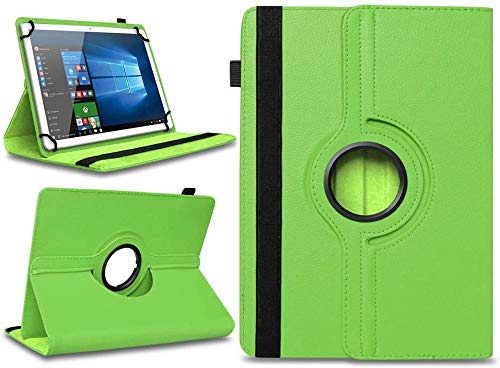 AKNICI 7'-8' Inch Universal Tablet Case, Protective Cover Stand Folio Case for 7 8 Inch Android Touchscreen Tablet, with 360 Degree Rotatable Kickstand and Multiple Viewing Angles -Green