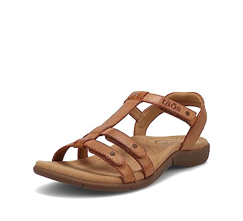 Taos Footwear Women's Trophy 2 Honey Sandal 8 (M) US