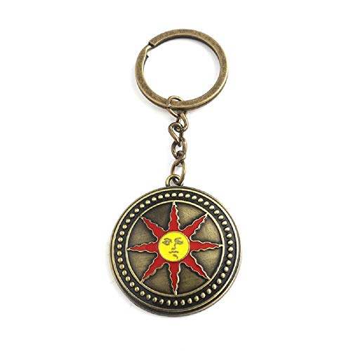 ArtkticaSupply - The Sun Key-chain (Souls-like collectible keychain item)