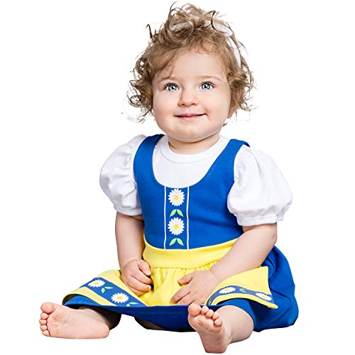 The Tiny Universe Swedish Traditional National Dress for Kids - Swedish Costume Toddler Dress, Sweden's Folk Costume, Complete Outfit Kit