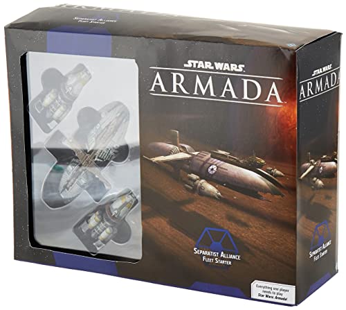 Star Wars Armada Seperatist Alliance Fleet Starter EXPANSION | Miniatures Battle/Strategy Game for Adults and Teens | Ages 14+ | 2 Players | Avg. Playtime 2 Hours | Made by Fantasy Flight Games