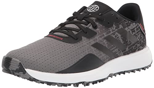 adidas Men's S2g Spikeless Golf Shoes, Grey Four/Core Black/Grey Six, 9