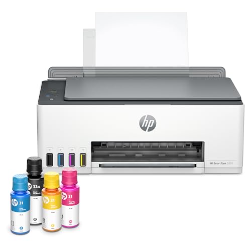 HP Smart Tank 5101 Wireless All-in-One Ink Tank Printer with 2 years of ink included, Print, scan, copy, Best for home, Refillable ink tank (1F3Y0A)