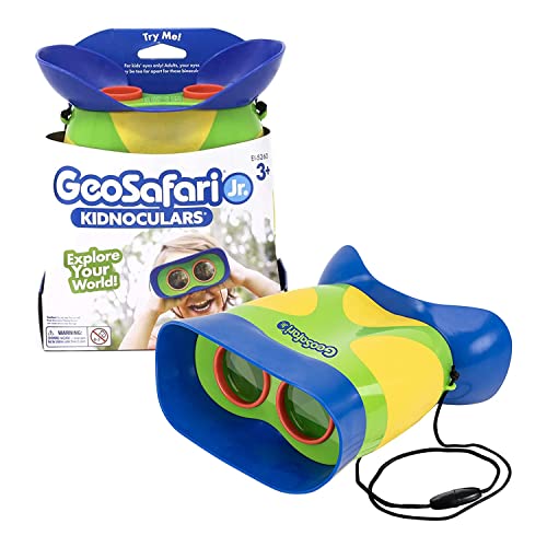 Educational Insights GeoSafari Jr. Kidnoculars, Binoculars for Toddlers & Kids, Easter Basket Stuffer, Gift for Toddlers Ages 3+