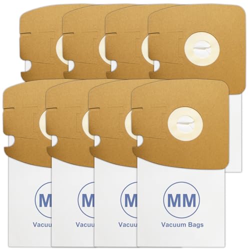 MM Vacuum Bags for Eureka 3670, 3670M, 3670H, 3670G, 60295C, 60297A Mighty Mite Canisters, Part # 60295, 8 Pack