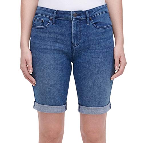 DKNY Bermuda Jean Shorts Denim Women Blue 8