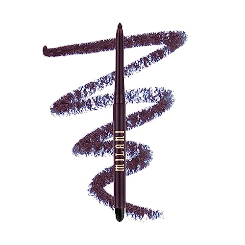 Milani Stay Put Eyeliner - Duchess (0.01 Ounce) Cruelty-Free Self-Sharpening Eye Pencil with Built-In Smudger - Line & Define Eyes with High Pigment Shades for Long-Lasting Wear