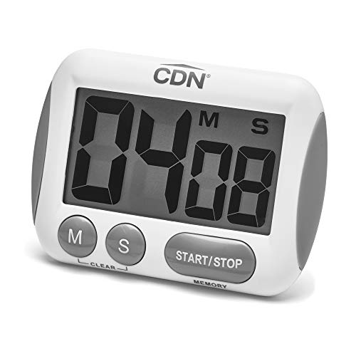 CDN TM15 Extra Big Digit Kitchen Timer, 1, White