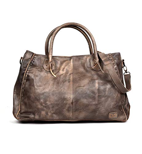 Bed|Stu Women’s Rockaway Leather Bag (Taupe Driftwood)