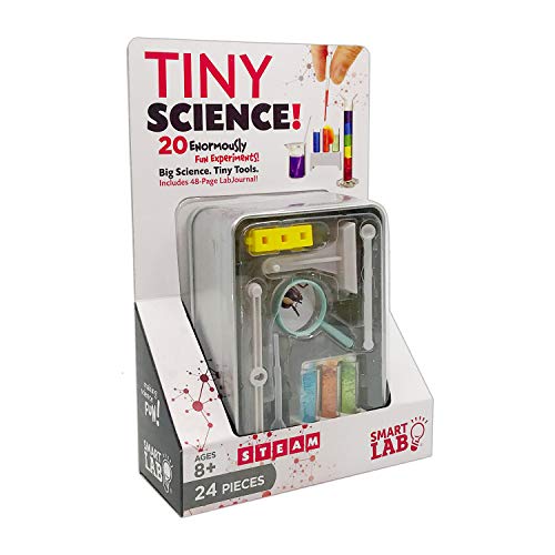 SmartLab Toys Tiny Science - 20 Enormously Fun Experiments. Big Science. Tiny Tools.