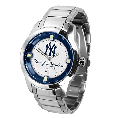 Game Time New York Yankees Men's Watch - MLB Titan Series, Officially Licensed