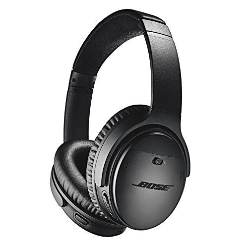 Bose QuietComfort 35 (Series II) Wireless Headphones, Noise Cancelling - Black (Renewed)