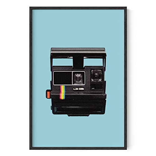 HAUS AND HUES Vintage Camera Decor Vintage Camera Poster Posters for Room Aesthetic Vintage Retro Posters for Room Aesthetic | Retro Wall Decor Aesthetic Posters UNFRAMED 24x36