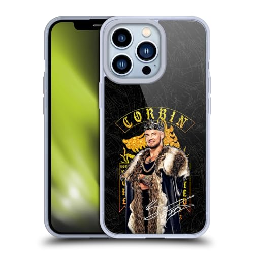 Head Case Designs Officially Licensed WWE EOD Image Baron Corbin Soft Gel Case Compatible with Apple iPhone 13 Pro and Compatible with MagSafe Accessories