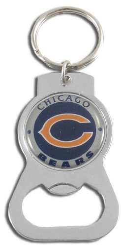 NFL Siskiyou Sports Fan Shop Chicago Bears Bottle Opener Key Chain One Size Team Color