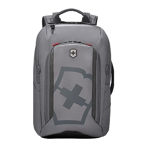 Victorinox Touring 2.0 Commuter Backpack - Professional, Durable 15' Laptop Backpack for Daily Use - Features Waterproof Pouch - 21 Liters, Light Gray