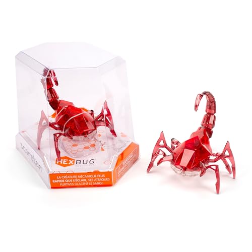 HEXBUG Robotic Scorpion, Autonomous Mechanic Scorpion Toys for Kids, Adjustable Robotic Scorpion Figure, STEM Toys for Boys & Girls Ages 8 & Up, Styles May Vary