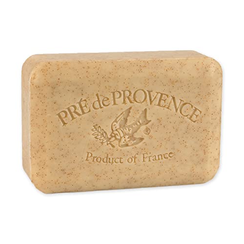 Pre de Provence Artisanal French Soap Bar Enriched with Shea Butter, Honey Almond, 8.8 Ounce