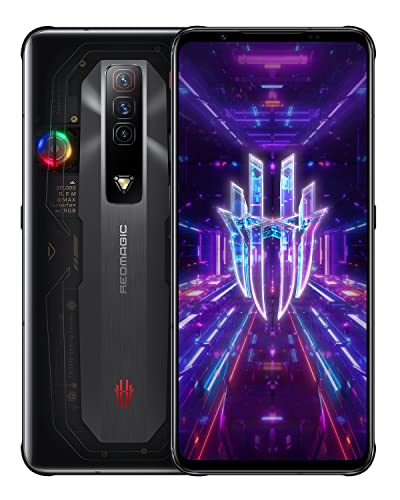 REDMAGIC 7 165Hz Gaming Phone with 6.8' Screen and 64MP Camera, 5G Android Smartphone with Snapdragon 8 Gen 1 and 18GB+256GB, 4500mAh Battery and US Version Factory Unlocked Cell Phone Transparent