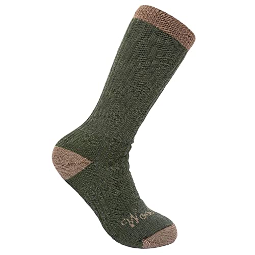 Woolrich, Wool Hunting Boot Socks for Men and Women (Medium) - Made in USA