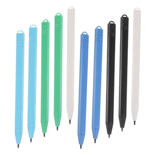 OSALADI 10 Pcs Writing Board Doodle Board Stylus Pen LCD Drawing Board Pen Electronic Products Pen Stylus Pens for Touch Screens Painting Pen Writing Pad Stylus Pen Plastic Panel Tablet