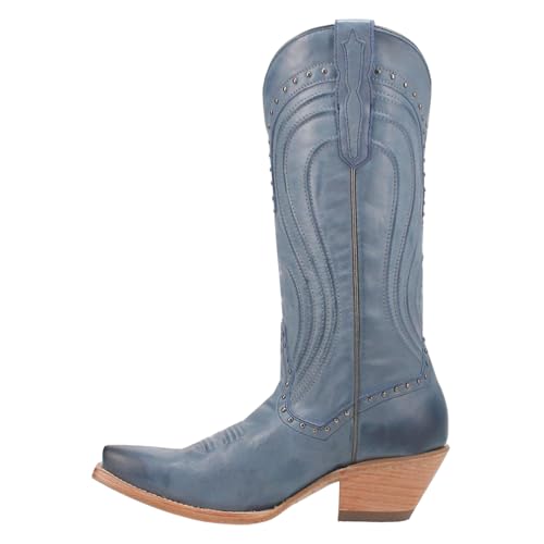Dan Post Women's Donnah Western Boot, Blue, 9.5