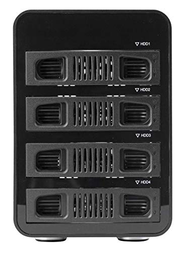 Sans Digital 'MobileRAID MR4UT6G 4-Bay 3.5' inch SATA to USB 3.0 / eSATA Hardware RAID-5​ / JBOD