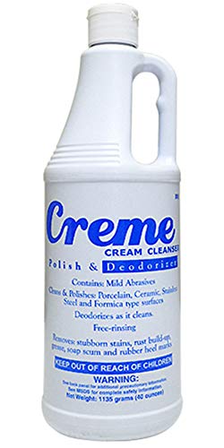 Janilink PREMIUM CREME STRONG CLEANSER & MULTI-PURPOSE POLISH For HARD STAIN QT