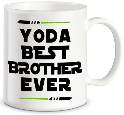 Classic Mugs Da Best Brother Brother Funny Brother Coffee Mug Gag Gift Graduation Gifts for Brother from Sister Mom Dad Friend for Brother for Christmas Birthday Fun Cup For Bro Men Him Guy