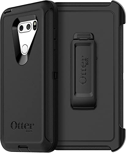 OtterBox Defender Series Case for LG V30 & LG V30 Plus (ONLY) Non-Retail Packaging - Black