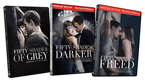 Fifty Shades DVD 3-Pack: Fifty Shades of Grey / Fifty Shades Darker / Fifty Shades Freed