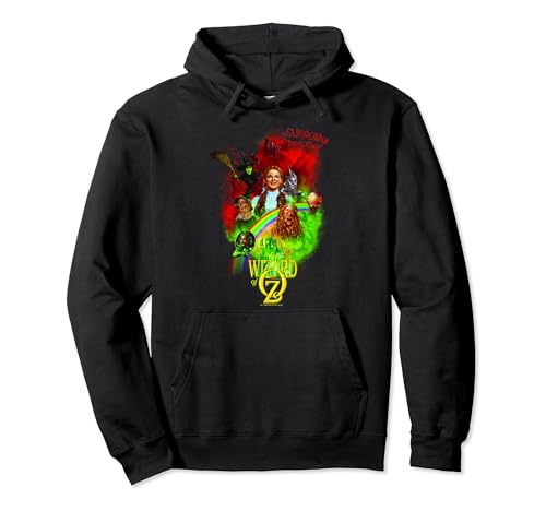 WB100 The Wizard Of Oz Surrender Dorothy Rainbow Poster Pullover Hoodie