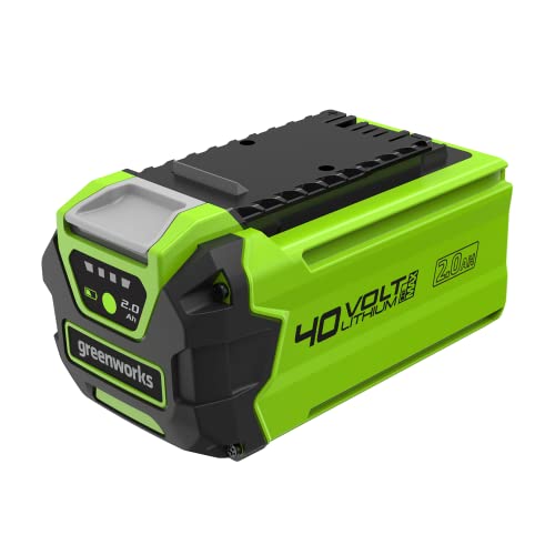 Greenworks 40V 2.0Ah Lithium-Ion Battery (Genuine Greenworks Battery / 75+ Compatible Tools)
