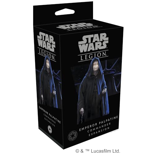 Atomic Mass Games Star Wars: Legion Emperor Palpatine Commander Expansion - Rule The Galaxy! Tabletop Miniatures Strategy Game for Kids & Adults, Ages 14+, 2 Players, 3 Hour Playtime, Made