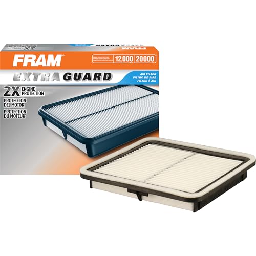 FRAM Extra Guard CA9997 Replacement Engine Air Filter for Select Subaru Models, Provides Up to 12 Months or 12,000 Miles Filter Protection