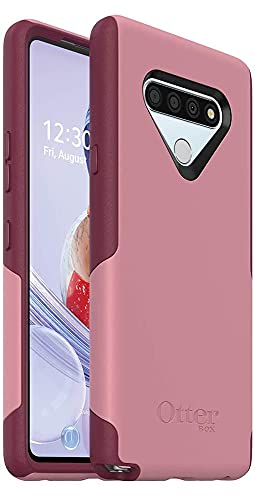 OtterBox COMMUTER SERIES LITE SERIES Case for LG STYLO 6 - CUPIDS WAY (ROSEMARINE PINK/RED PLUM)