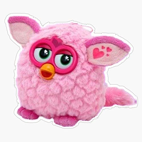 Magnet Pink Furby Magnet Bumper Sticker Car Magnet Flexible Reuseable Magnetic Vinyl 5In, LAB-CTMAGNETS-1989