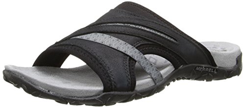 Merrell Women's Terran Slide II Sandal, Black, 8 M US