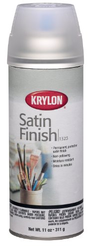 Krylon K01323000 Gallery Series Artist and Clear Coatings Aerosol, 11-Ounce, Satin Finish