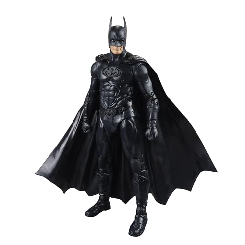 McFarlane Toys DC Multiverse Build-A Figure Batman and Robin Movie 7-Inch Batman Action Figure with Display Base and Collectible Art Card