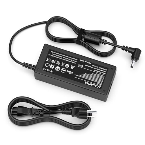 65W Laptop Charger for Lenovo IdeaPad 3 5 Flex 4 5 6 1470 1480 1570 1580, Ideapad 110 110s 310 320 330 330s 520 530s 710s S145 S340 Adapter; Yoga 720 710 510 330, Chromebook N22 N23 N42 Power Supply