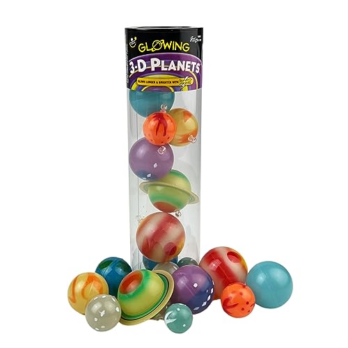 Great Explorations | 3D Glow in the Dark Planets in a Tube, Ages 5 and Up