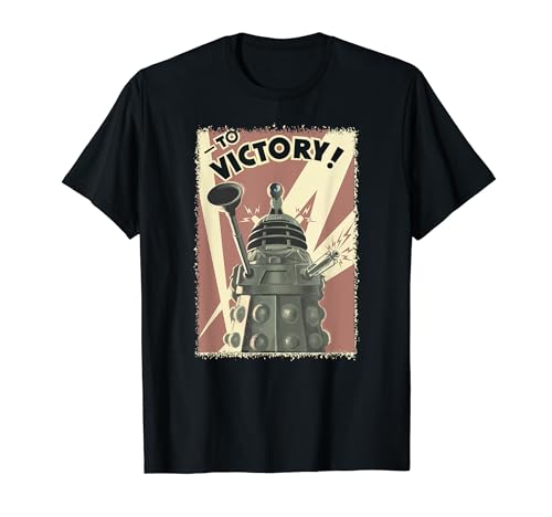 Doctor Who Propoganda Dalek Sci-Fi Fan 60th Anniversary T-Shirt